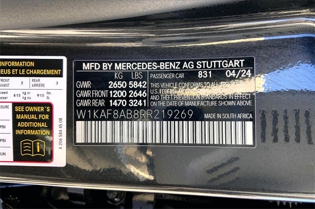 2024 Mercedes-Benz C-Class C 63 S AMG® 4MATIC®