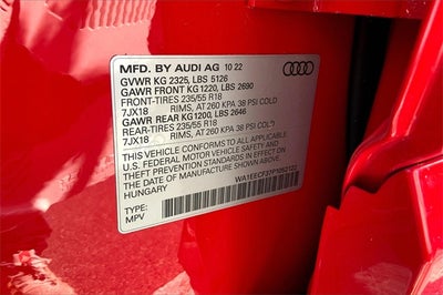 2023 Audi Q3 Premium Plus S Line quattro