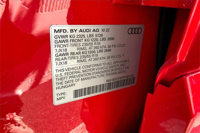 2023 Audi Q3 Premium Plus S Line quattro