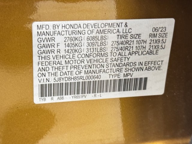 2024 Acura MDX Type S w/Advance Package