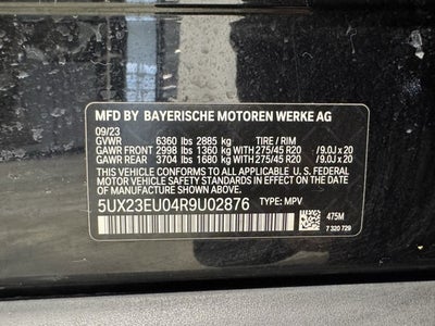 2024 BMW X5 xDrive40i