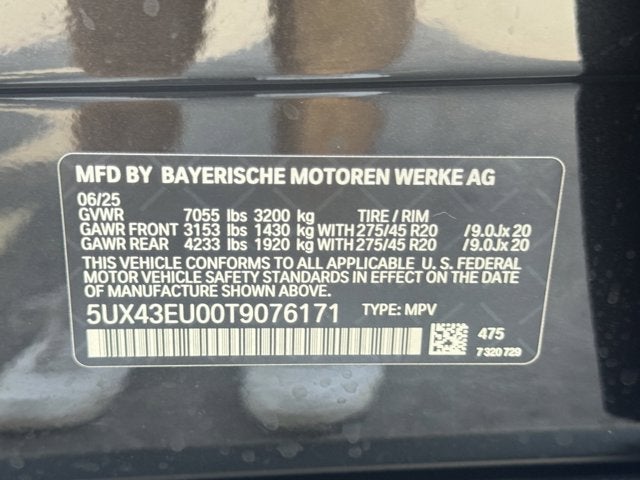 2026 BMW X5 xDrive50e