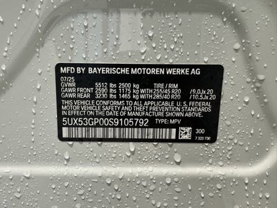 2025 BMW X3 30 xDrive