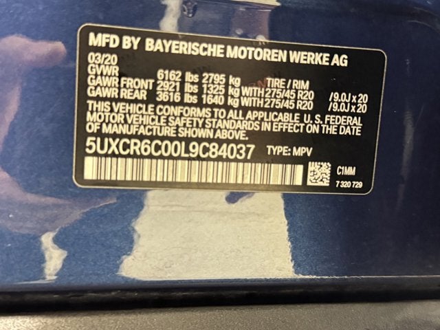 2020 BMW X5 xDrive40i