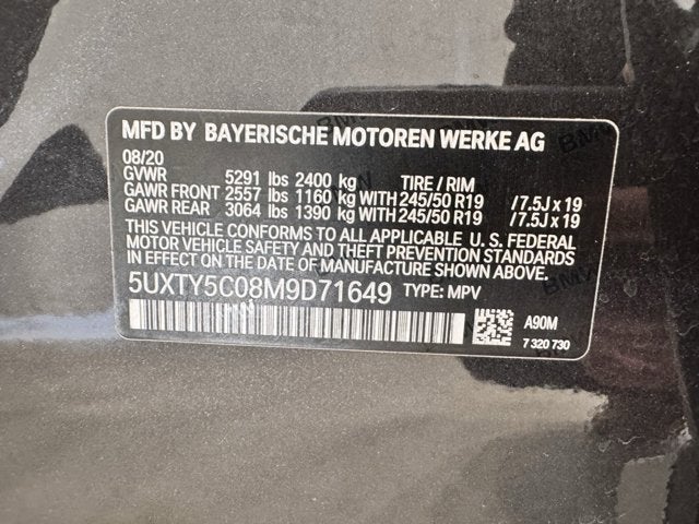 2021 BMW X3 xDrive30i