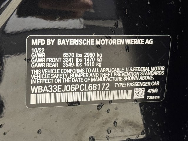 2023 BMW 7 Series 760i xDrive